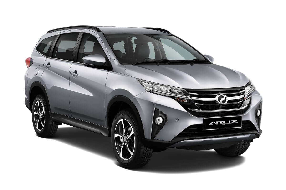 Perodua Aruz 7-seater SUV rental in Selangor & KL