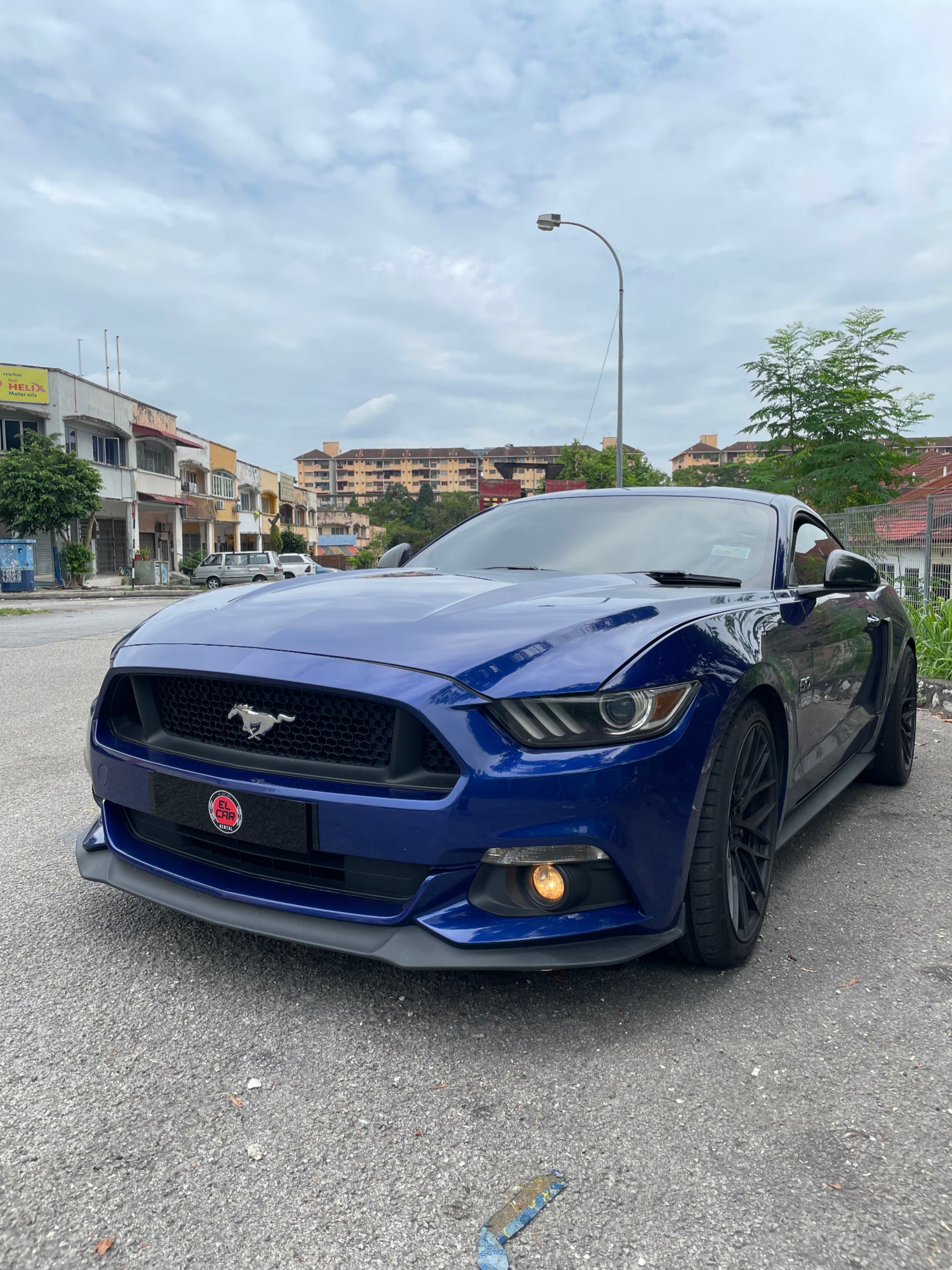 Sewa Mustang 5.0 biru KL